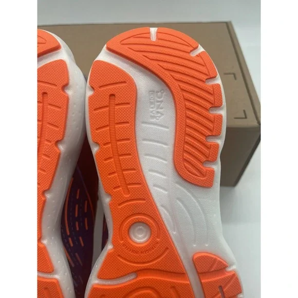 Tried On Brooks Glycerin 20 Men's Blue Orange Running Shoes Size 9.5 D - Picture 4 of 13